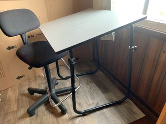 30x40 drafting table and chair