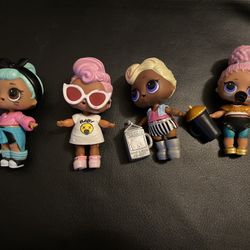 Four piece LOL surprise doll pack (SERIES ONE ORIGINAL CAST)