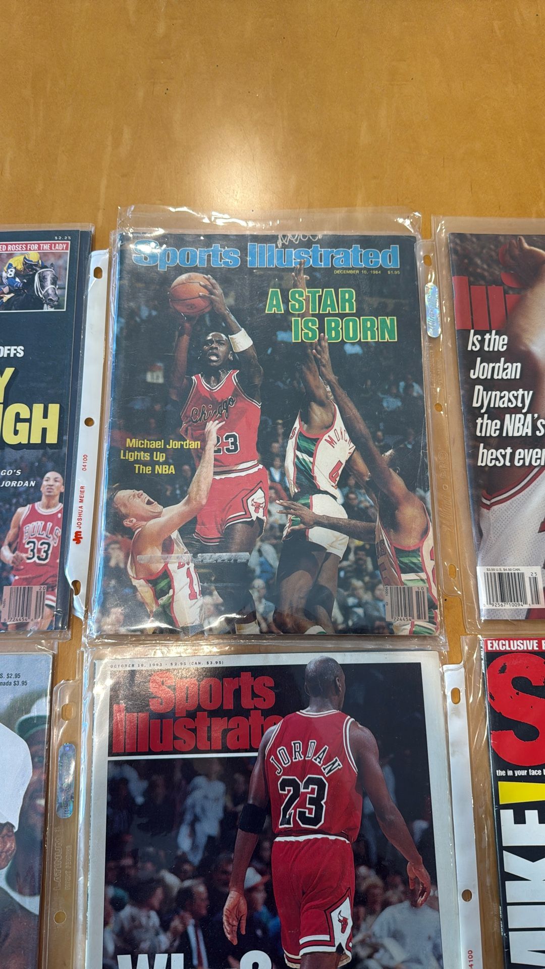 MICHAEL JORDAN NBA MAGAZINE LOT