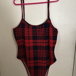 Plaid Bodysuit