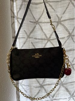 Black Coach Inspired Handbag