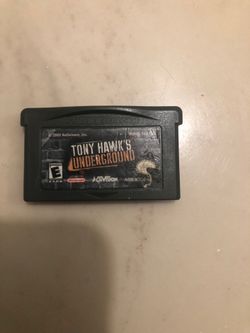 Tony Hawk’s Underground (GBA)