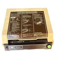 Vintage 3M Copier / Transparency Maker 3M Tattoo Stencil Model #329