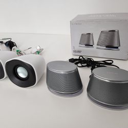3pcs Computer Speakers Lot