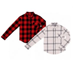 Girl's 2-Pack Super Soft Flannel Button Down Long Sleeve Shirt
