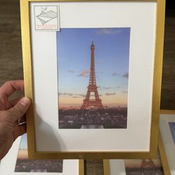 Wedding decor- Reserved Signs and Gold frames