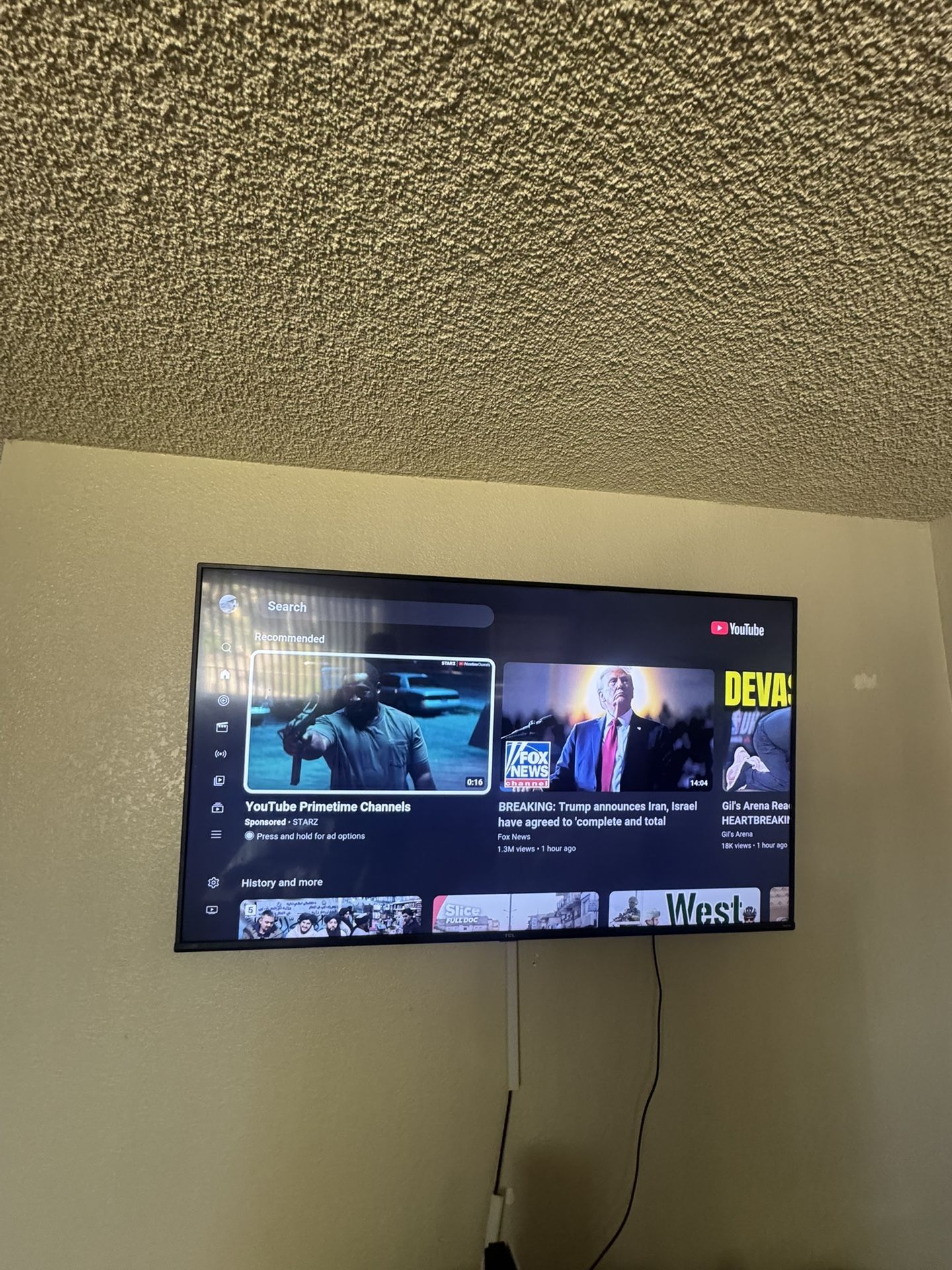 65” TCL & 50” Fire TV