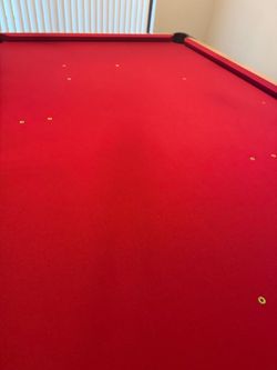 9ft Gandy pool table