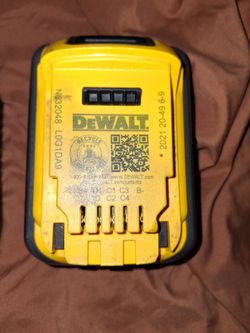 Dewalt 12V/20V battery