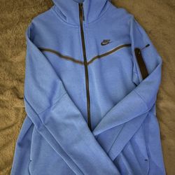 Blue Nike Tech Jacket