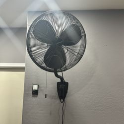 High 3 Speed Velocity Garage Fan  