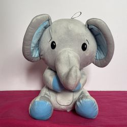 Weighted Blue Elephant Balloon Holder