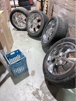 22 inch rims and tires