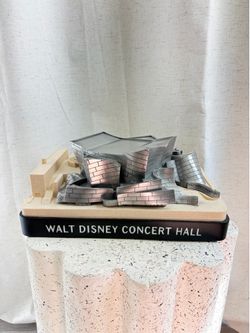 Rare LA Phil Walt Disney Concert Hall Model ~12” Replica Design By Frank Gehry