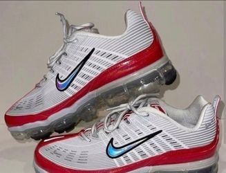 Pre-Owned Nike Air VaporMax 360 OG Vast Grey/Red CK2718-002 Sneakers Size 7