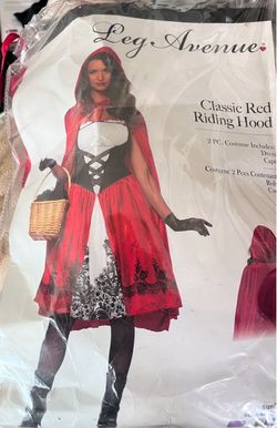 Adult Small Red Riding Hood Halloween Costume
