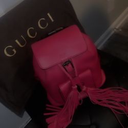 Original Gucci Backpack Purse 