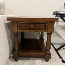 Side Table With Drawer