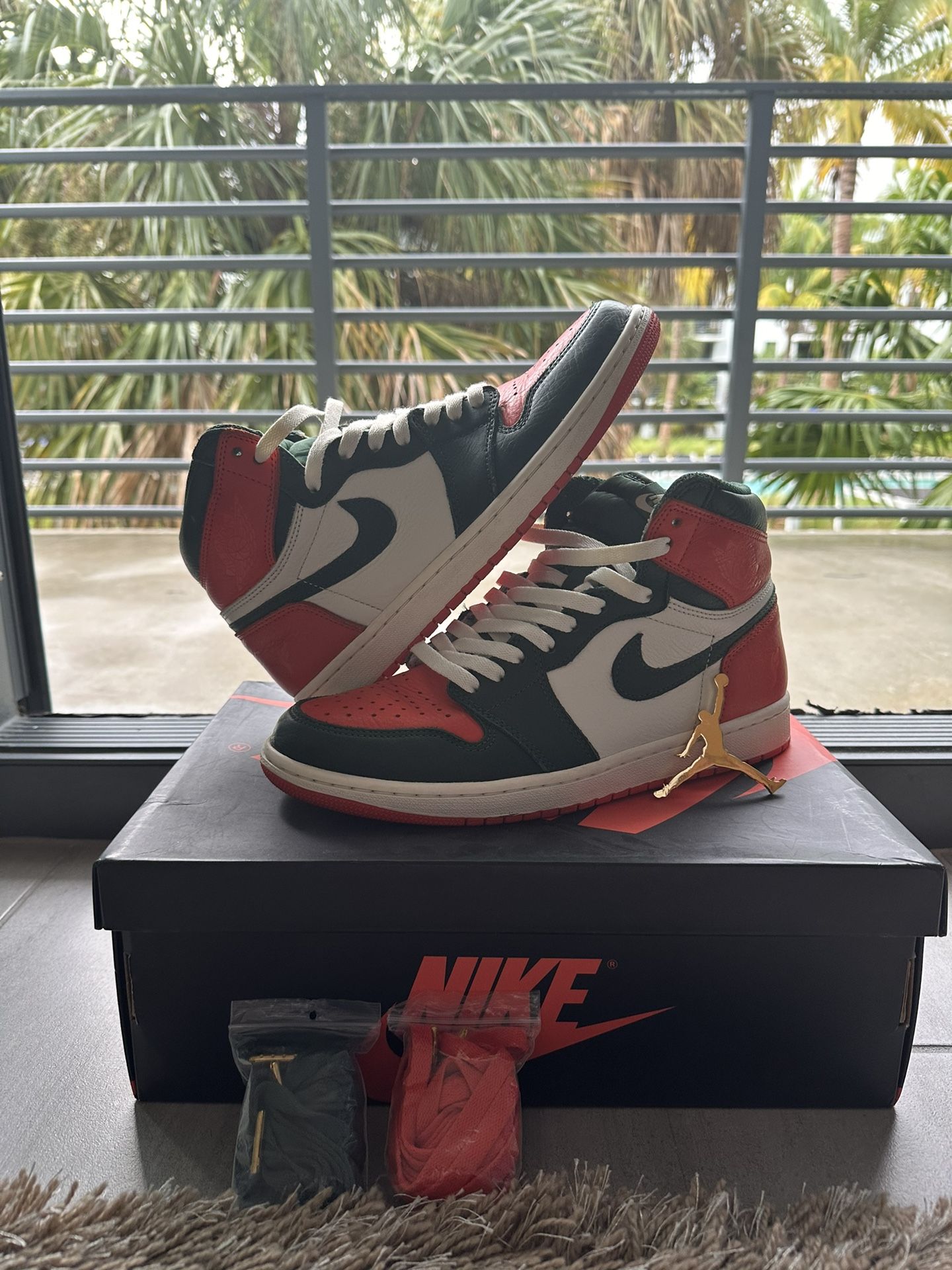 Jordan 1 Solefly Art Basel - Size 9.5