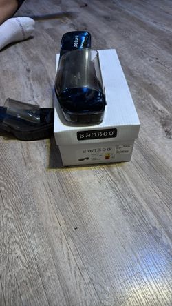 Clear, Bamboo Shoes, Black Interior Size 7 For $5