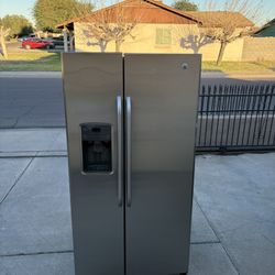 Refrigerator Ge Stainless Steel 