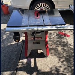 Table Saw Craftsman 21833 10 Inch