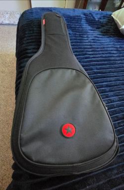 Road Runner Guitar Case - Black & Red