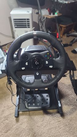 Logitech G920 Racing Wheel, Shifter & Foldable Stand Bundle