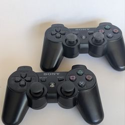 PS3 Dual Shock Controllers