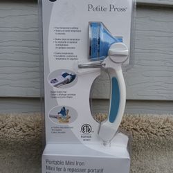 new Dritz Petite Press portable mini iron