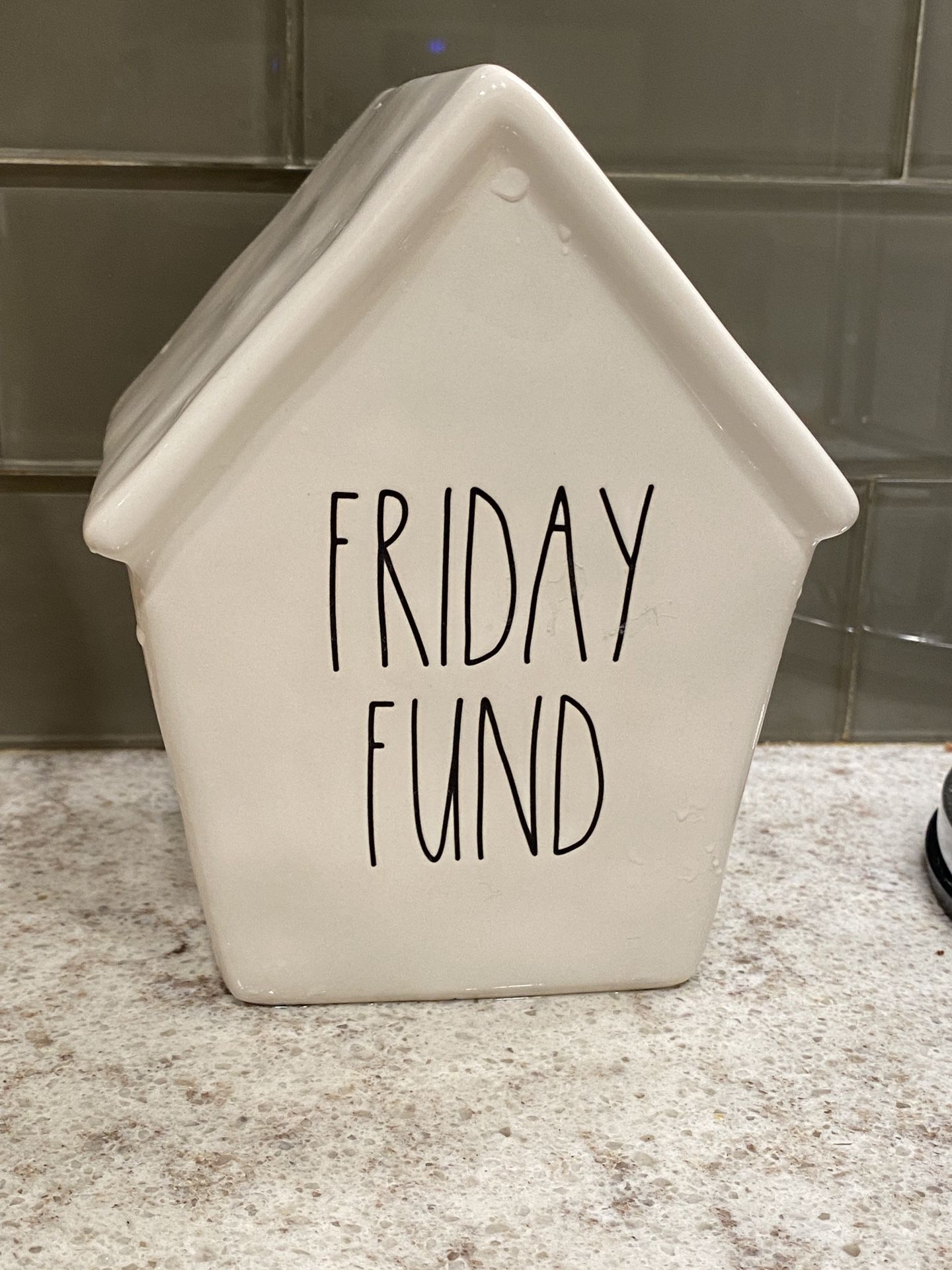 “Friday Fund” Rae Dunn Piggy Bank!