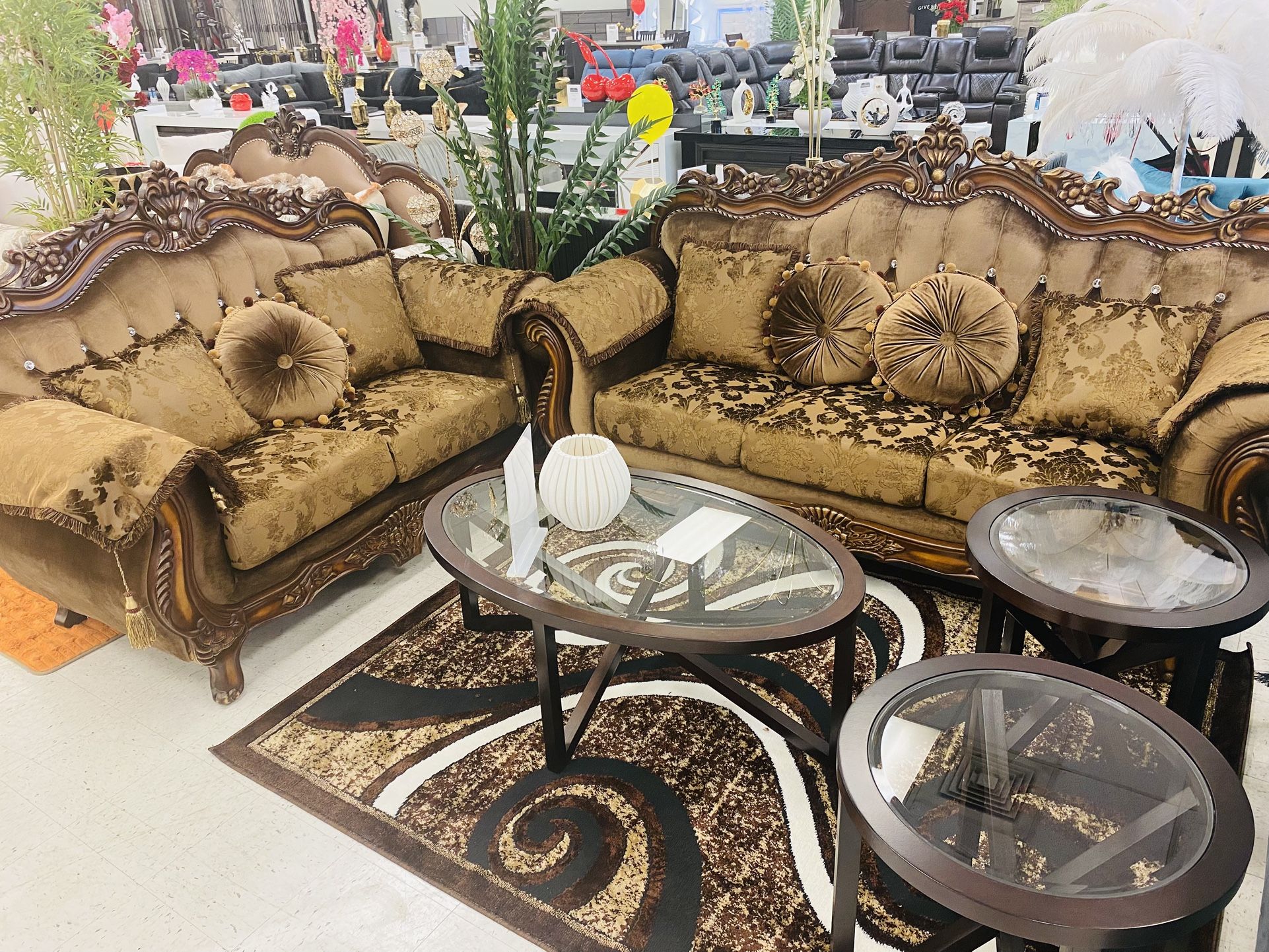 Sofa, Love Seat,