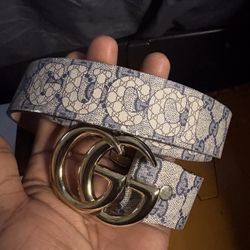 Gg Leather Belt