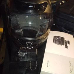 New Dot Rated Helmet And GoPro With Mount