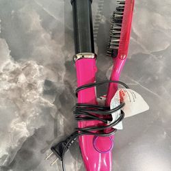 Instyler rotating styling iron, pink