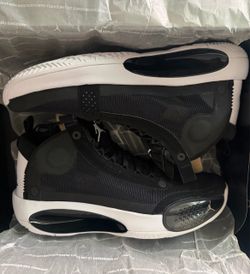 Air Jordan XXXIV, Black White Size 10.5