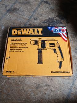 Dewalt New  Corded drill $100  price Firm