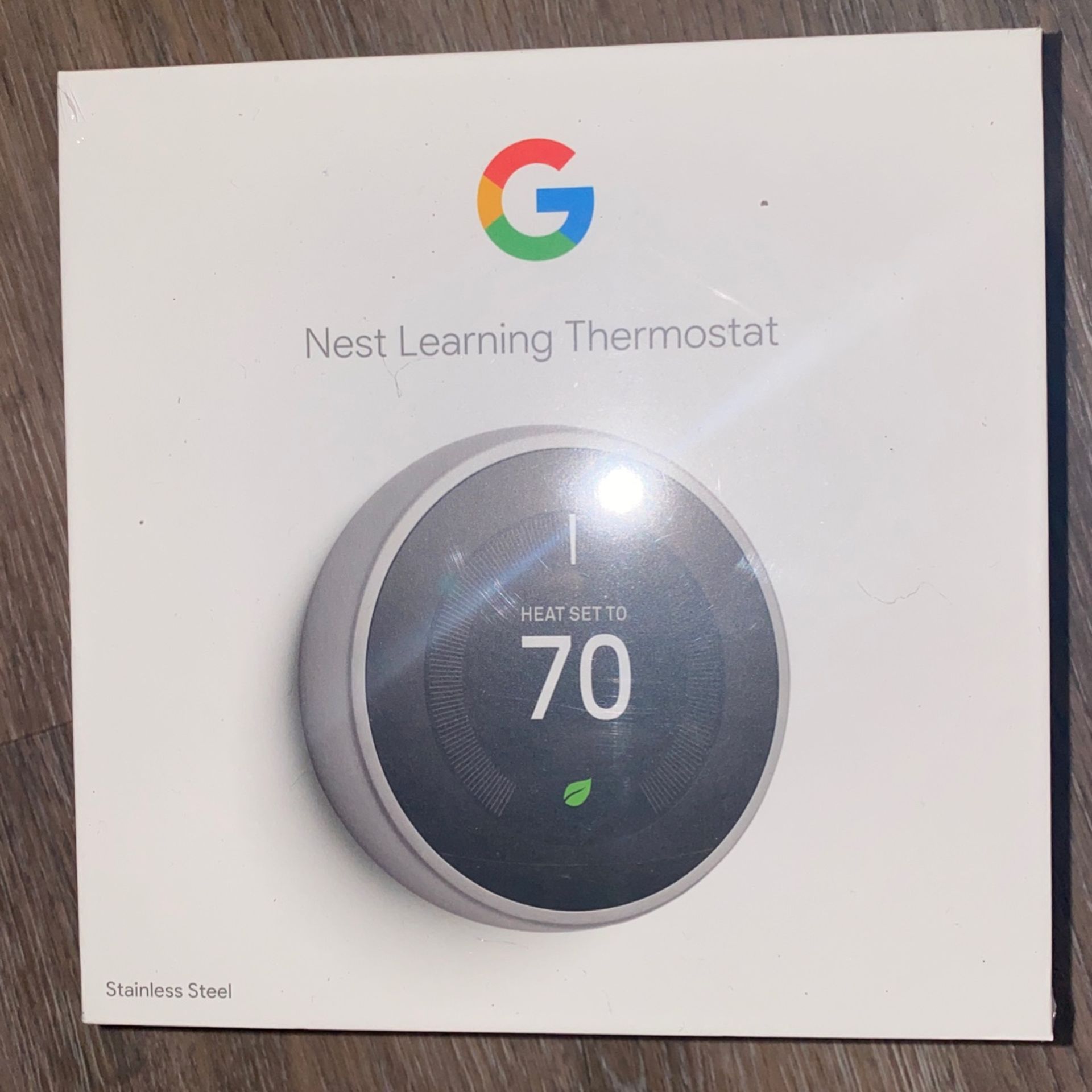 GOOGLE NEST LEARNING THERMOSTAT 3rdGen UNUSED