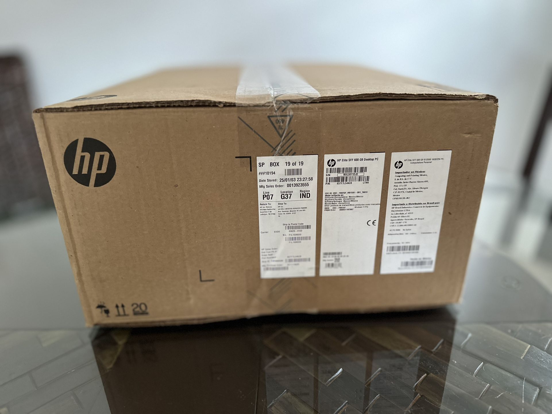 HP Elite SFF 600 G9 PC Intel Core i5-12500 processor, 16GB RAM, 256GB SSD