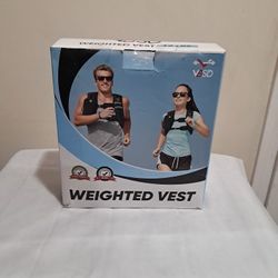 VBSD Weighted Vest For Women Or Men 12Ib