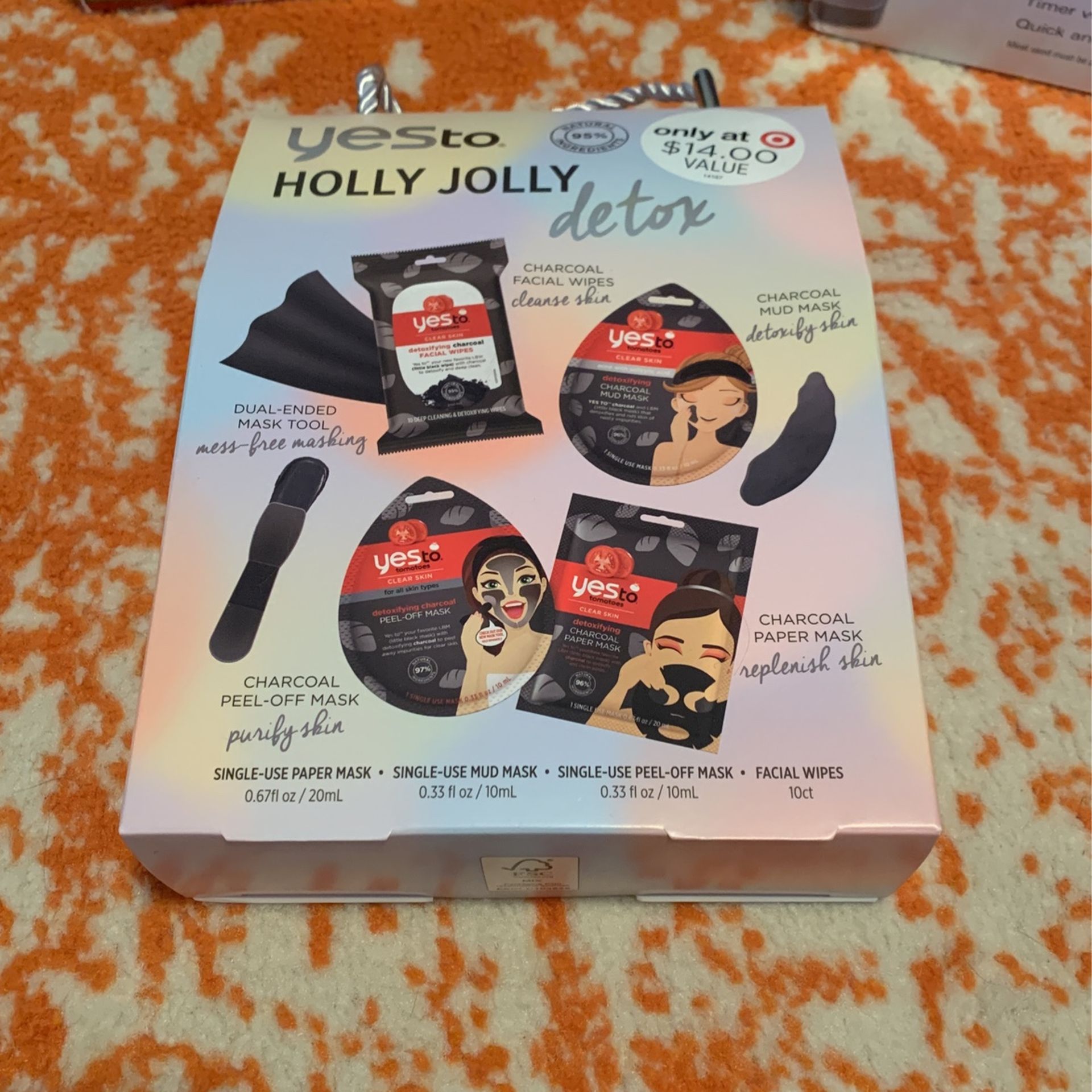 YesTo 4 pack Face Masks