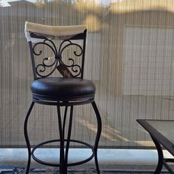 American Heritage Swivel Bar Stool NEW! IN BOX