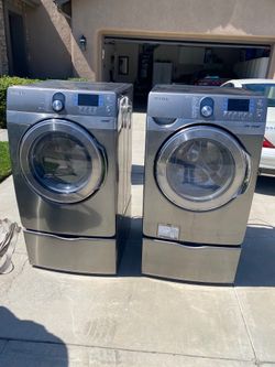 Washer and dryer