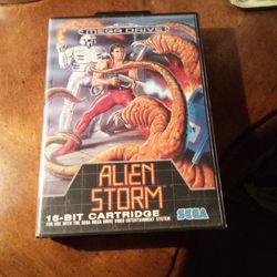 Alien Storm Sega 16-Bit Cartridge Mega Drive