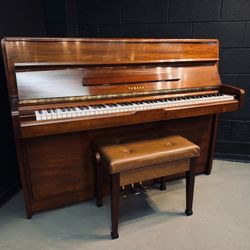 Yamaha Model P2 43" Upright Piano | Walnut, Excellent Condition