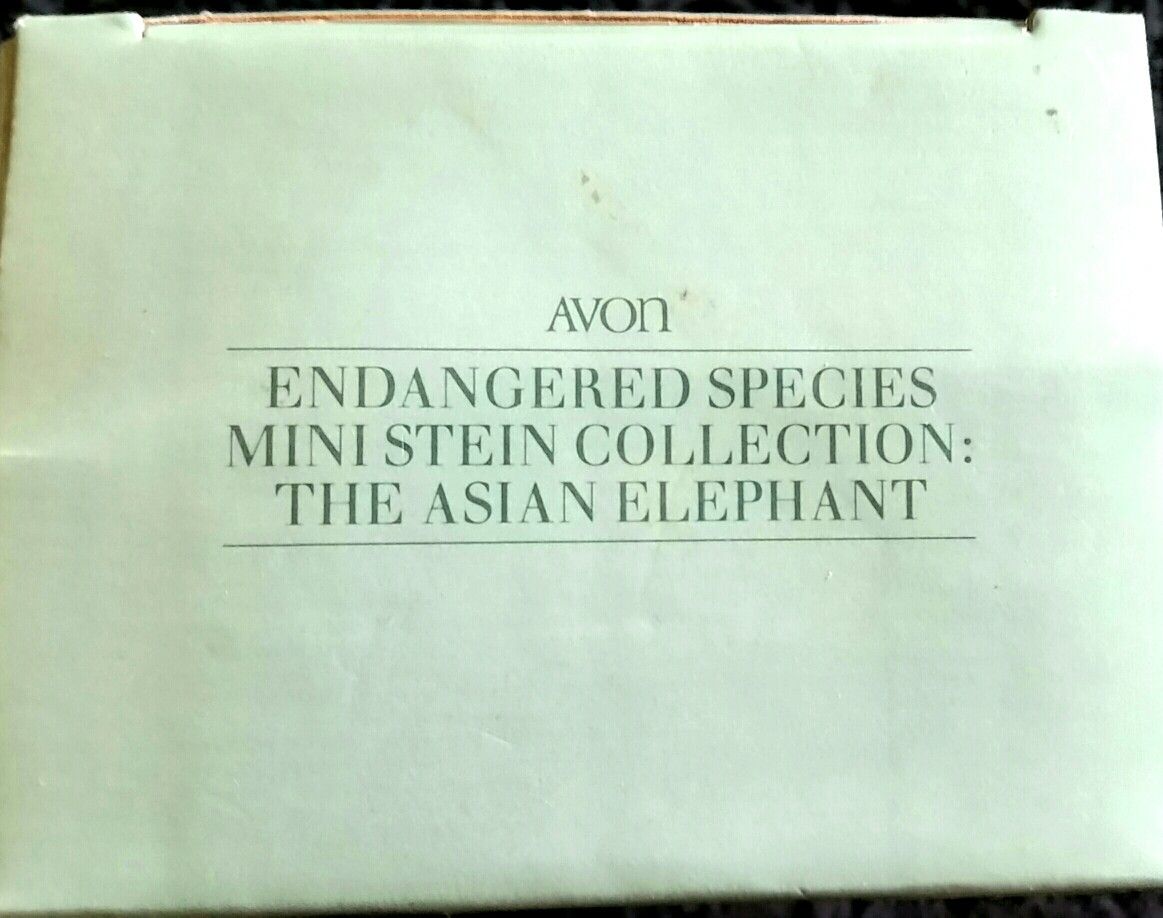 - Vintage Avon - Avon Mini Stein - The Asian Elephant -