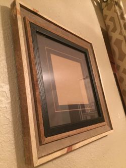 Handmade wood frame rustic/reclaimed