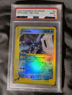 2003 Skyridge Articuno reverse holo PSA 9