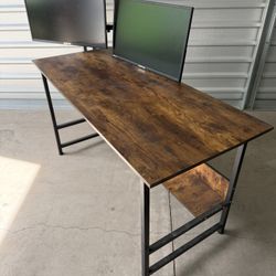 Desk With Computer Screens