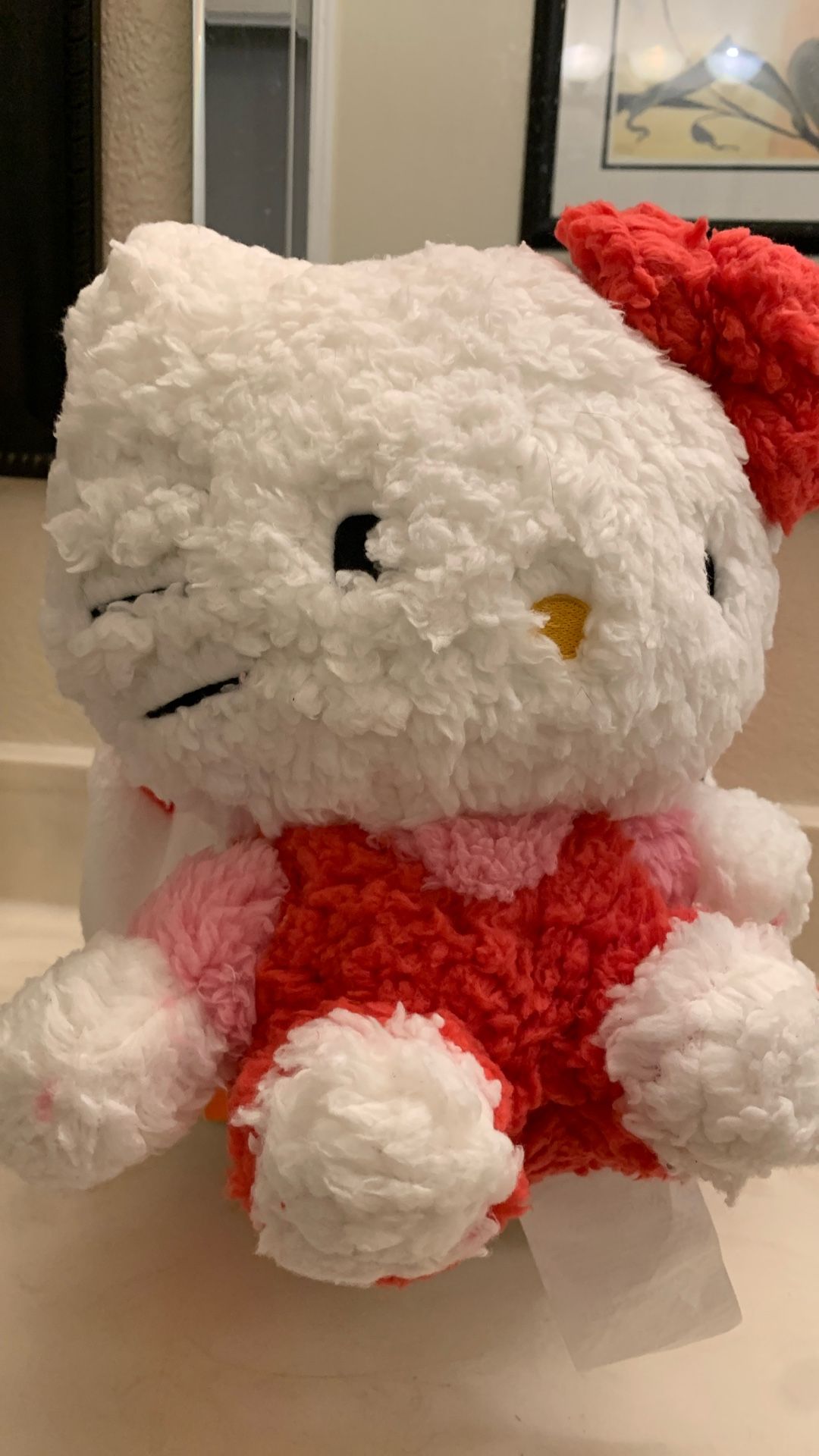 Valentines Sanrio HELLO KITTY CHARACTER PILLOW & THROW Blanket Set